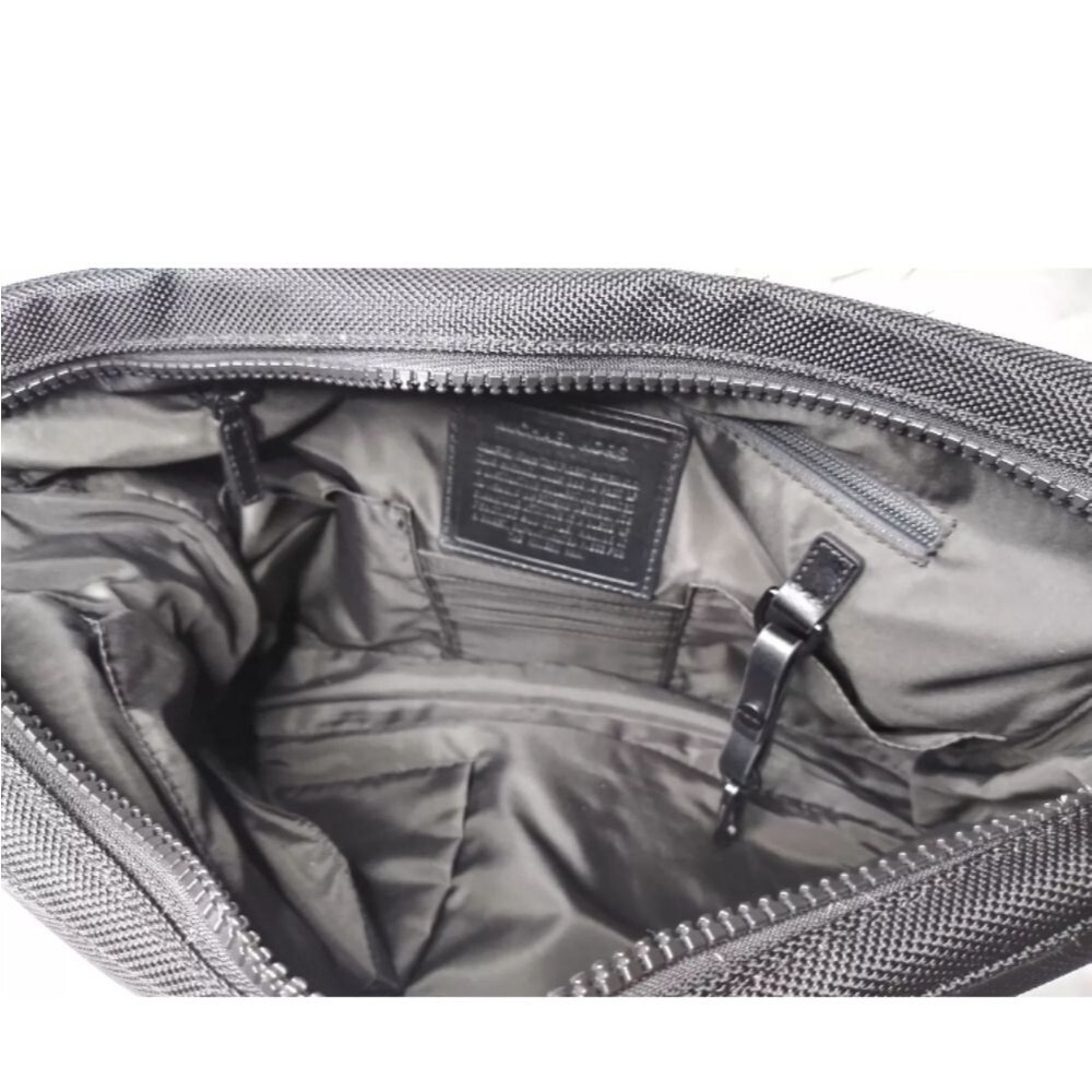Michael Kors Parker Messenger Bag Black Shoulder Bag - Picture 10 of 12